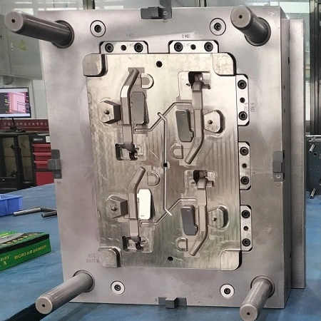 Trans Wrg Harn Bracket Automotive Plastic Parts Injection Mold Export